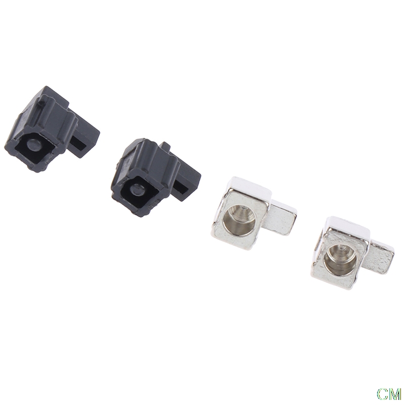 Lose reparaturteile für joy-con-controller (links/rechts): schieber, schnalle, oem-metallverriegelung, halterung für nintendo switch joy-con