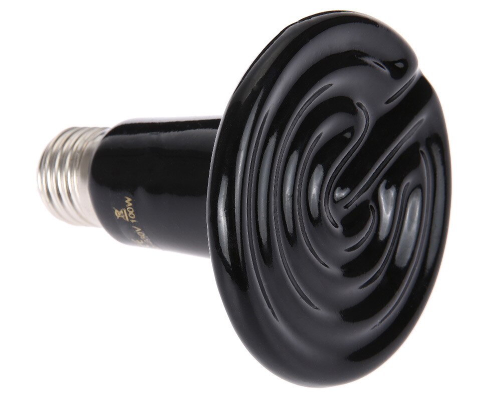 8 Uds. 25w-200w, lámpara de calor de cerámica infrarroja, Bombilla infrarroja, lámpara de calor para mascotas, (reptil/Pet/anfibio/aves de corral) 110or220V