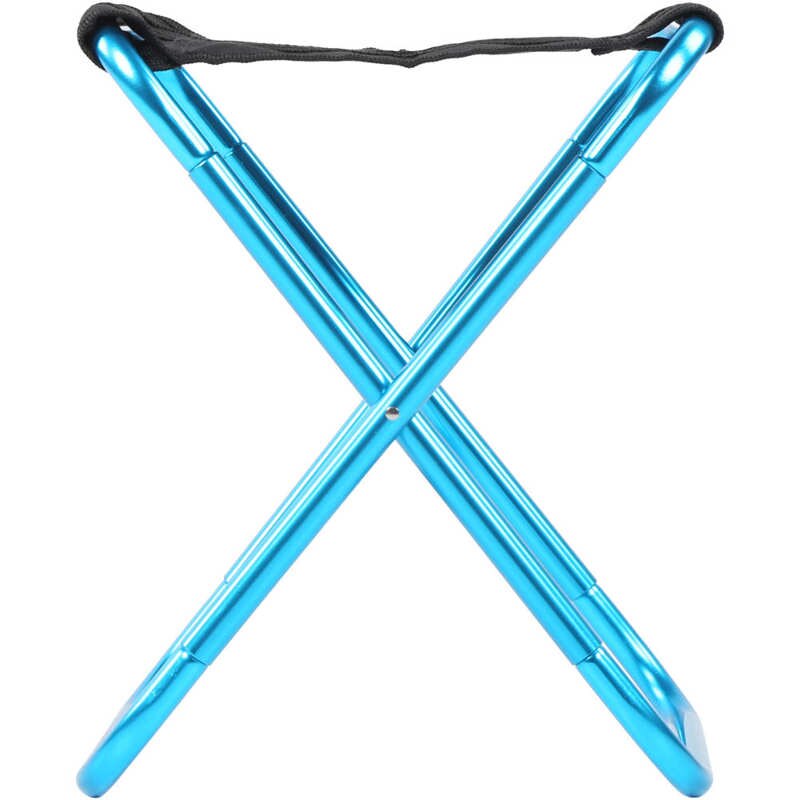 Mini visstoel, lichtgewicht, draagbaar en opvouwbaar, visstoel van aluminiumlegering, opvouwbare kampeerstoelen, wandelstoel