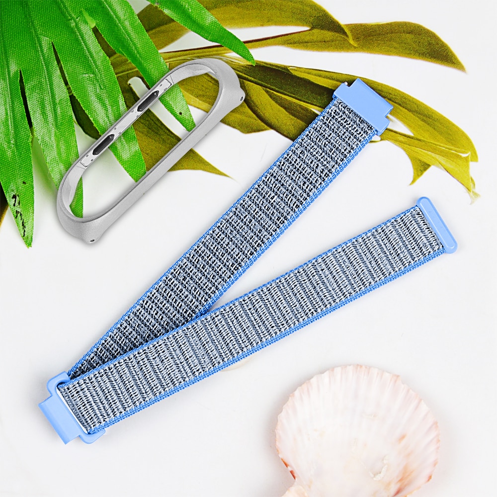 Sport Woven nylon wrist strap For Xiaomi mi band 3/4 breathable leisure bracelet Replacement For Mi Band 3 4 Smart watches band