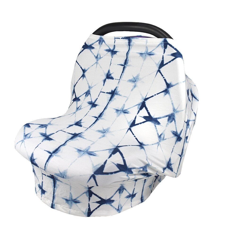 Nursing Cover Scarf Stripe Breastfeeding Cover Multi-Use Baby Stroller Cover Infant Car Seat Cover for Mum