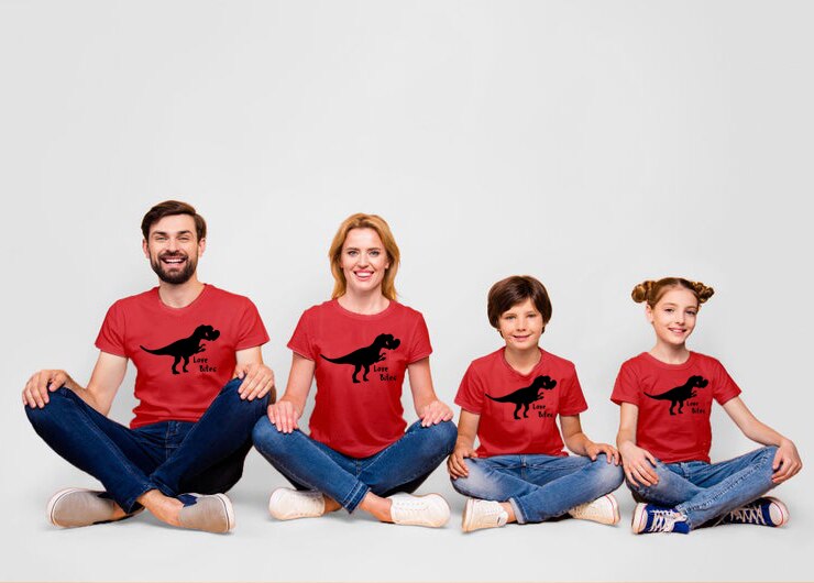 1 stk dinosaur familie skjorter dinosaur familie matchende skjorter mamma saurus pappa saurus skjorte familie skjorter matchende familie skjorte