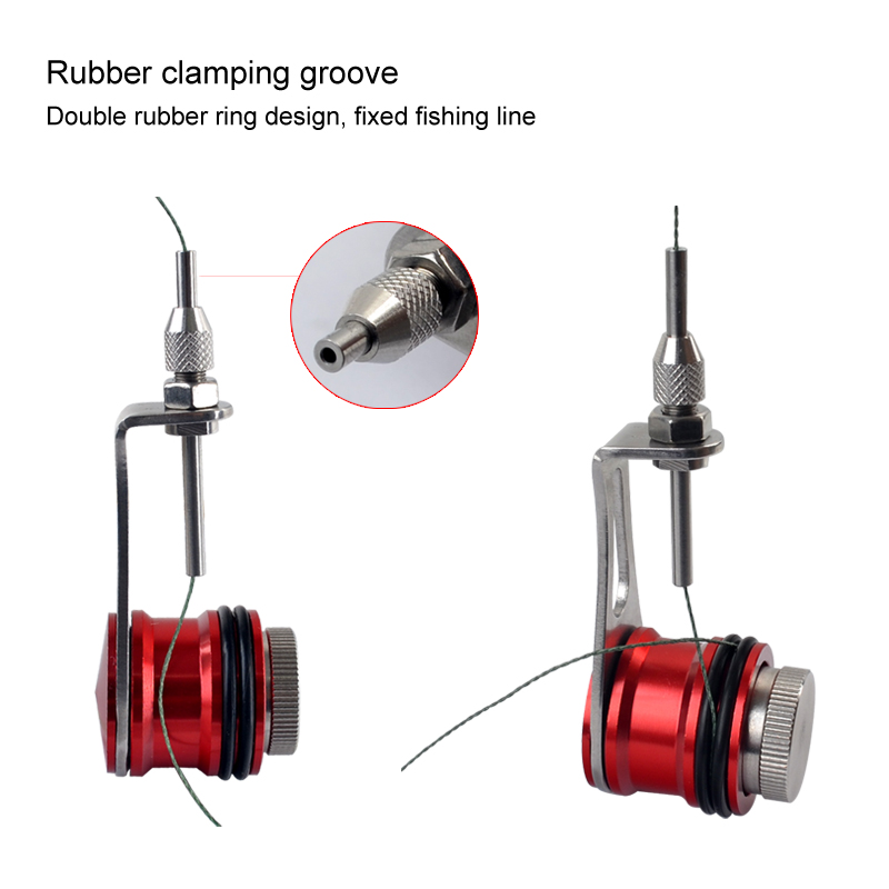 anudador de sedal GT/PR, anudador de bobina, máquina enrolladora, aparejos de pesca, accesorios para anudar
