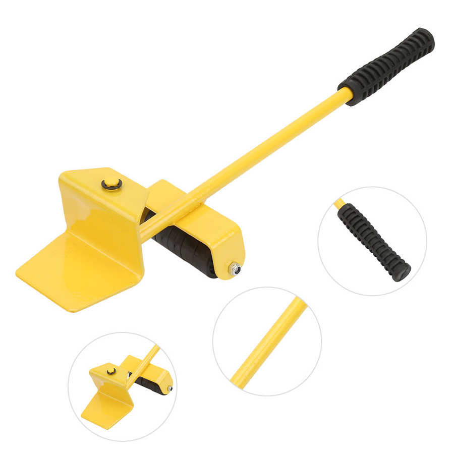 150kg Furniture Transport Lifter Set Yellow Furniture Lift Moving Plate Heavy Objects Labor Saving Mover Hand Tool Moving Device
