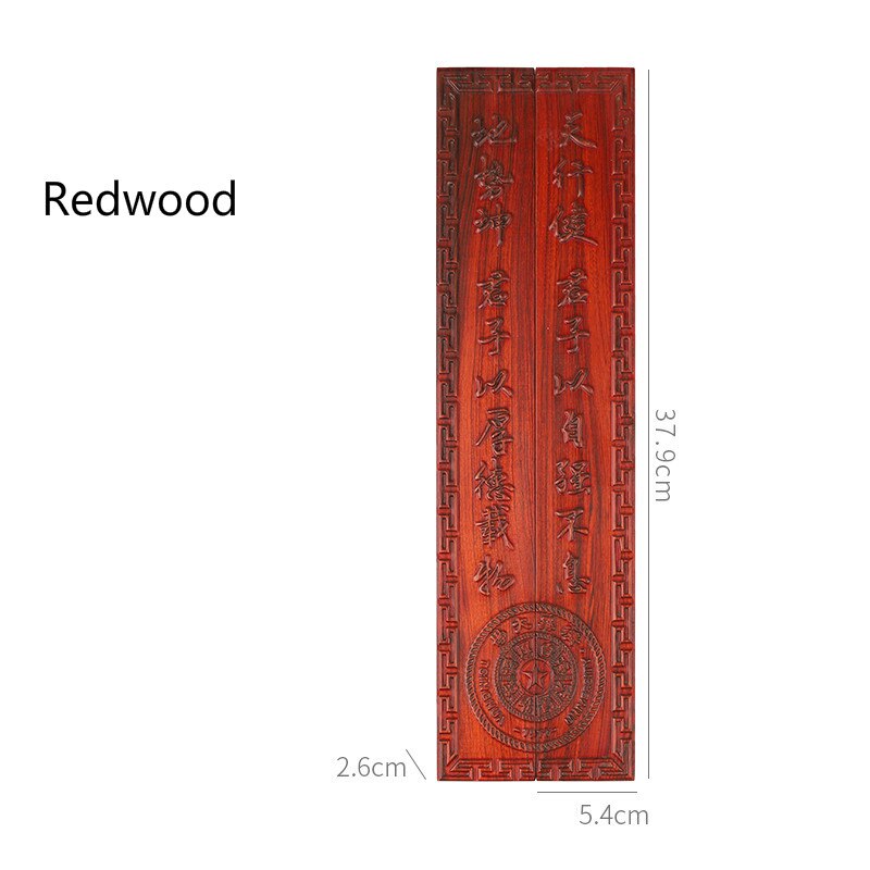 Paperweights Redwood Chinese Calligraphy Painting Special Paperweights Classical Carving Craft PaperWeight Stationery Supply