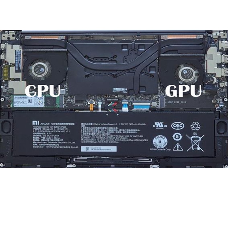EG50040S1-CE60-S9A EG50040S1-CE70-S9A DC5V 0.45A 6033B0063501 6033B0063601 For Xiaomi 15.6 PRO GTX Cooling Fan