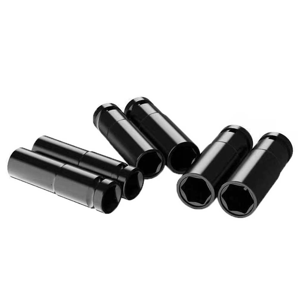 1 Set Van Elektrische Sleutel Socket Verlengen Vergroten Hand Boor Socket Set 12/14/17/18/19/21/22Mm Pneumatische Extension Sleeve Kit