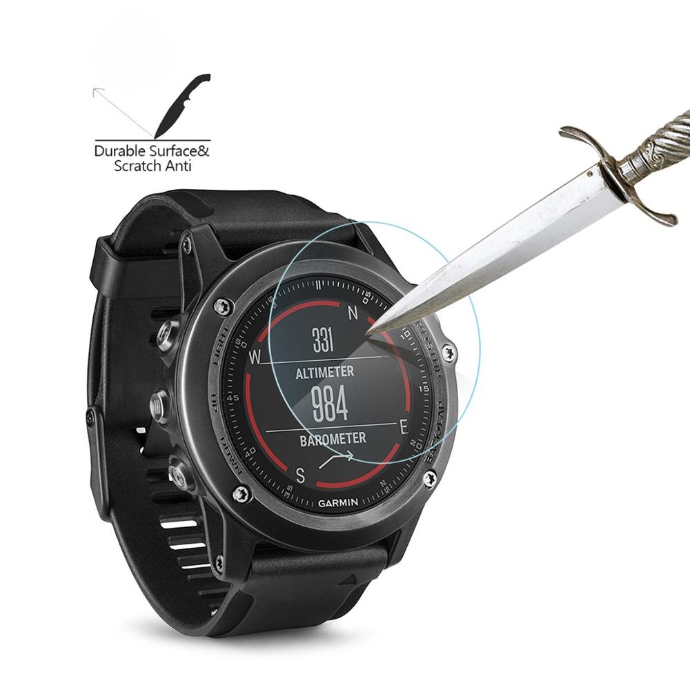 2 PC Ultra-delgada suave película HD Protector de pantalla transparente para Garmin Fenix 3 Sapphire Garmin Fenix 5 reloj inteligente protección de Pantalla clara película