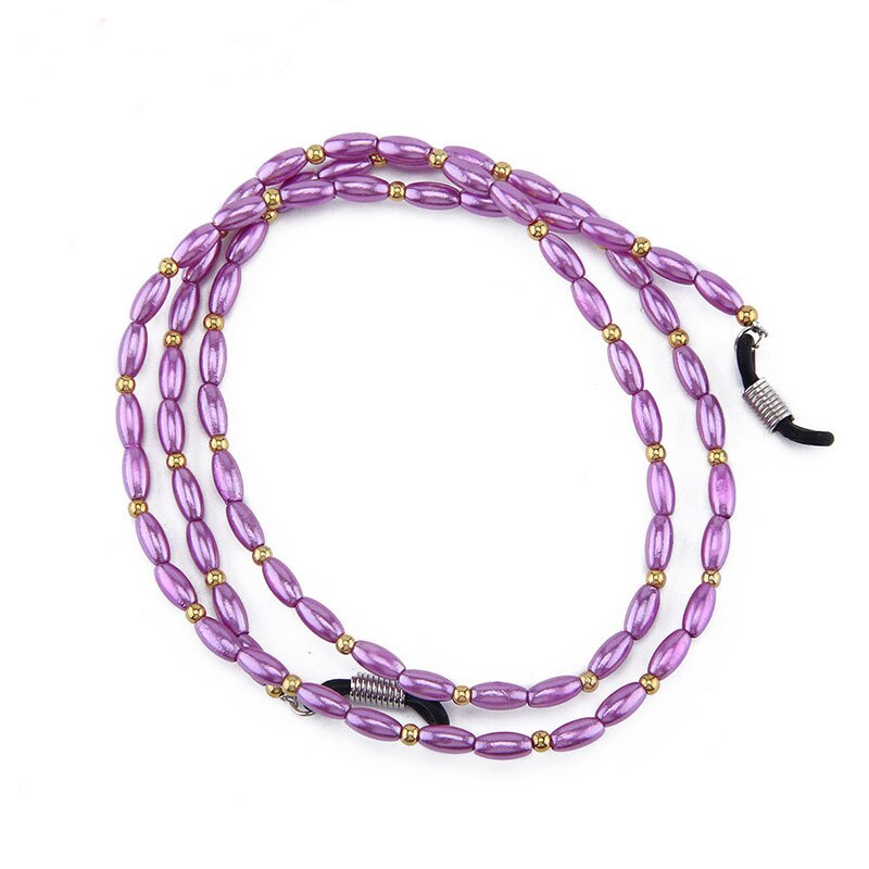 neue Brillen Sonnenbrille Perlen Jahrgang Kette Halfter Schlüsselband Halskette Sonnenbrille Halskette Brillen Schlüsselband Gurt: F1