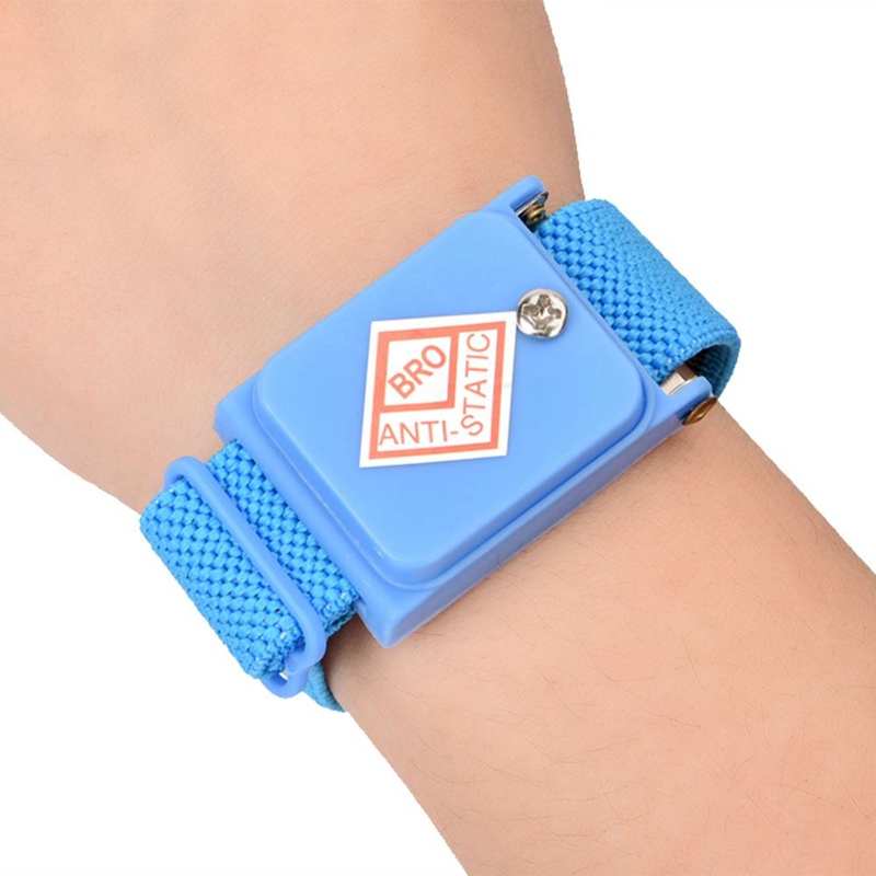 Cordless Anti Static Bracelet Electrostatic ESD Discharge Cable Adjustable Band Wrist Strap Weight Approx. 17g Bracelet