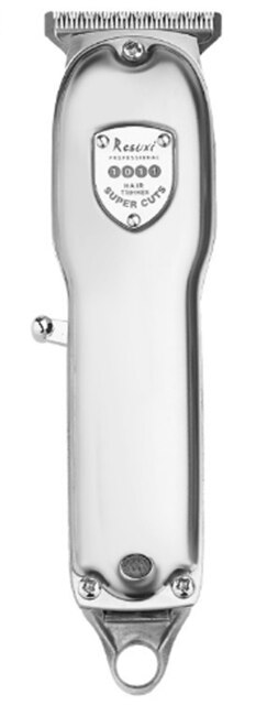 cord cordless hair trimmer men electric hair clipper beard hair cutting machine Pivot edge outlines detail trim: One-Silver