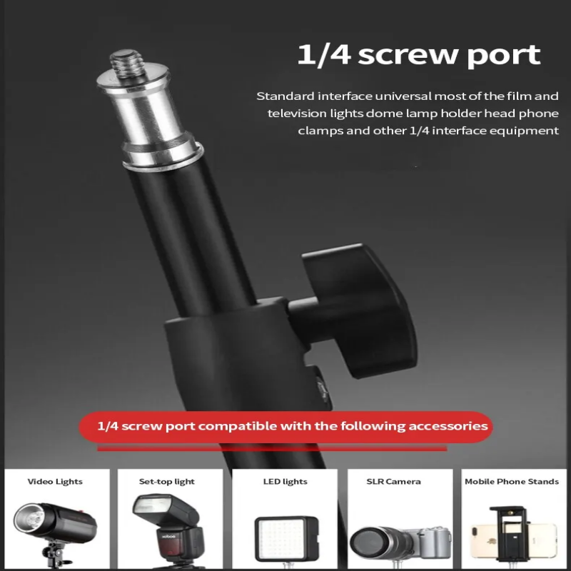Rp01 suporte de luz de liga de metal resistente, tripé de 160cm para estúdio fotográfico, softbox, vídeo, flash, refletor, iluminação, suporte de fundo