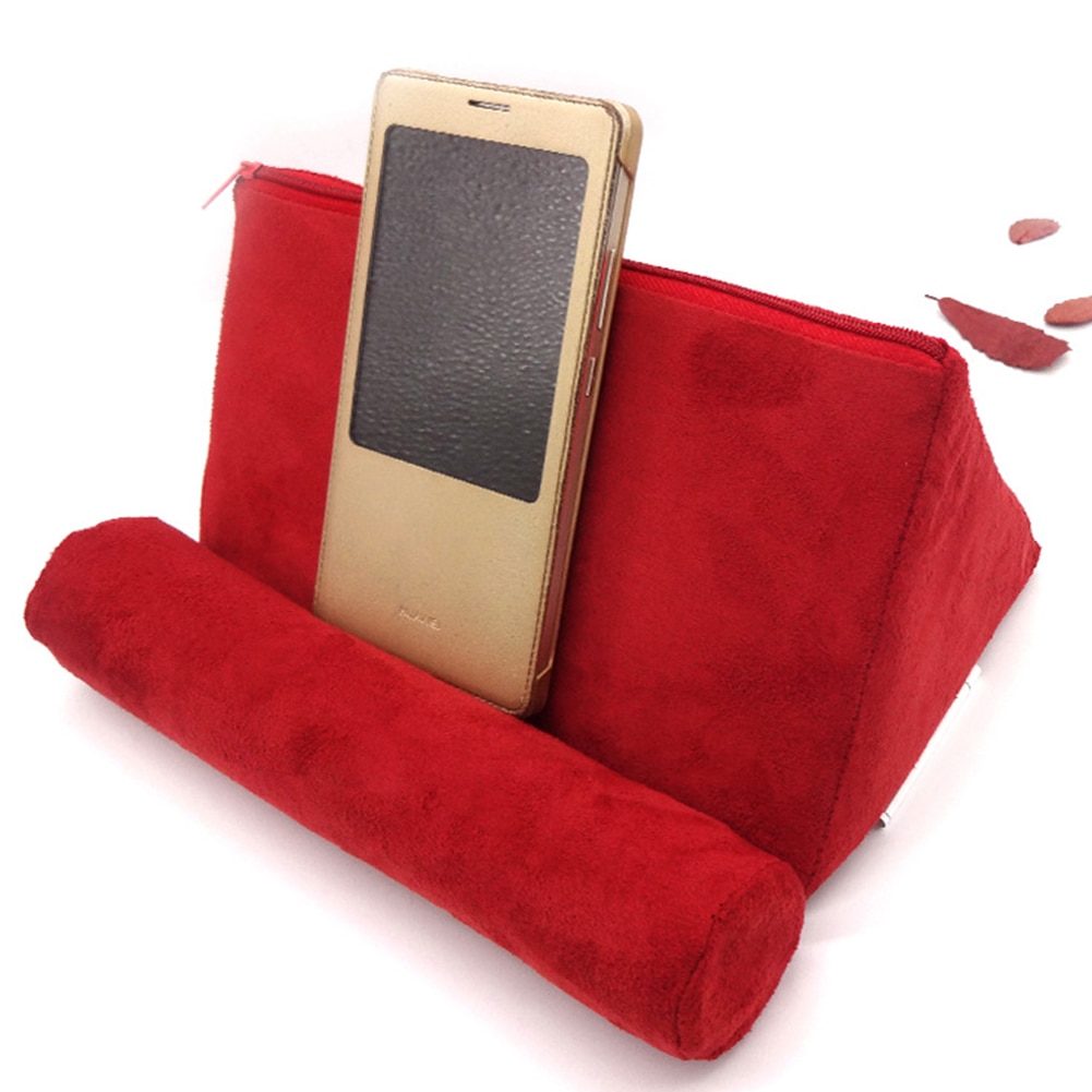 Rest Car Foldable Support Cushion Tablet Holder Mobilephone Office Pillow Stand Bed Book Reading Support Sponge Tabelt Pillow