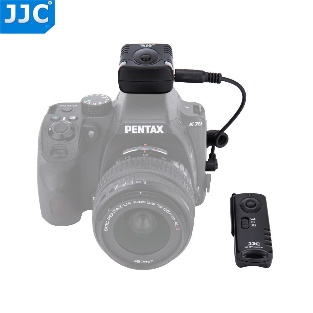 JJC Kamera Auslöser 16 Radio Kanal 433 mhz RF Wireless Fernbedienung für PENTAX KP/K-70