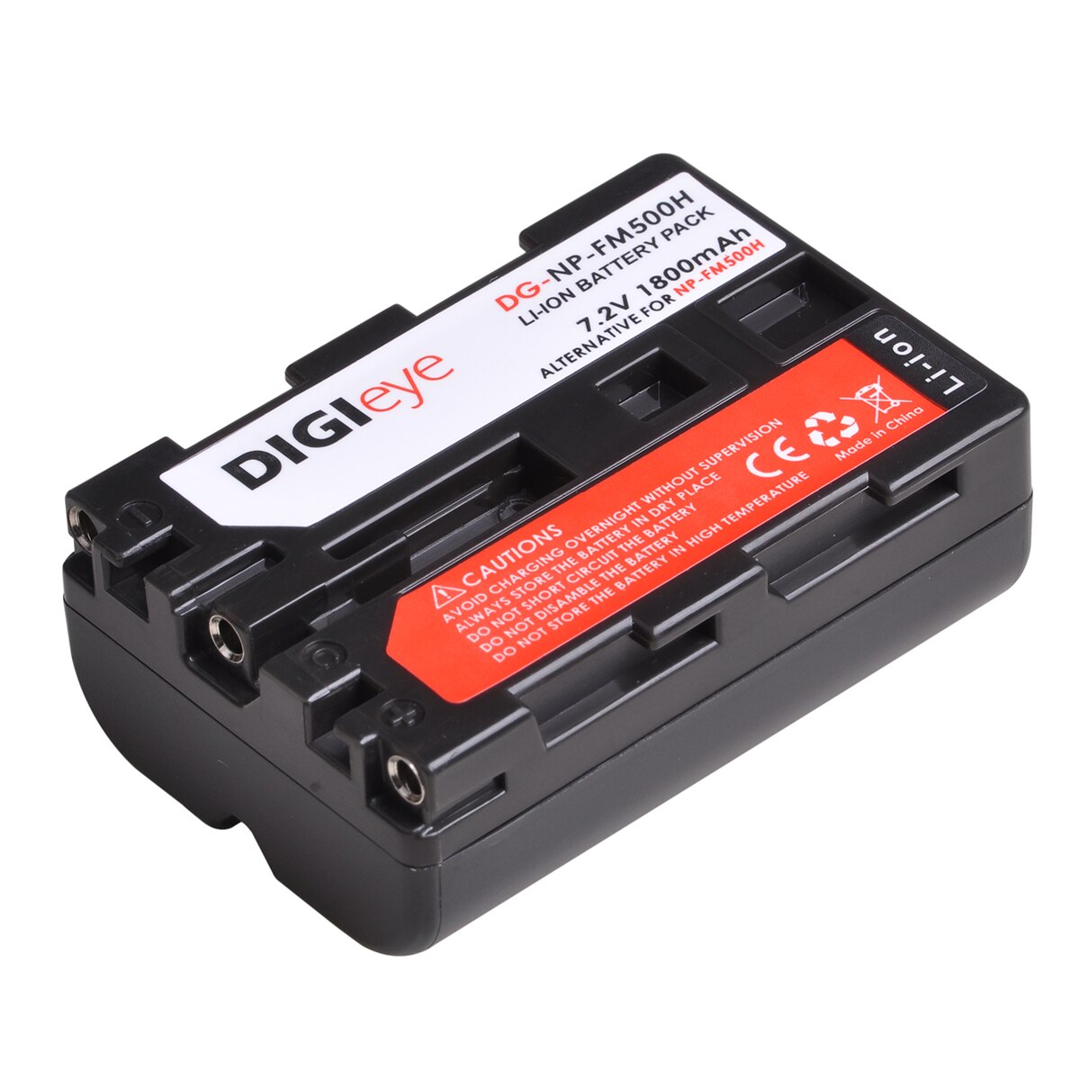 Batterie NPFM500H + double chargeur LED pour Sony Alpha a68, a77II, NP-FM500H, A58, A100, A200, A560, A580, SLT-A57, SLT-A700: 1 battery