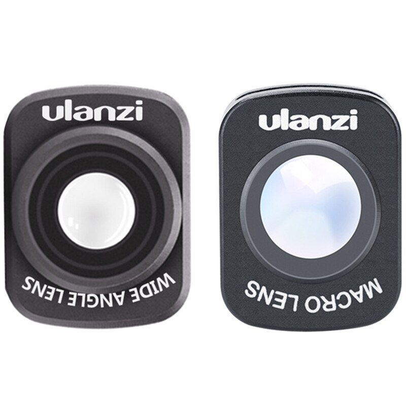 Ulanzi Op-5 Op-6 Weitwinkel Makro Objektiv Für Dji Osmo Tasche 10X Hd 4K Makro Objektiv Gimbal Zubehör netic linsen