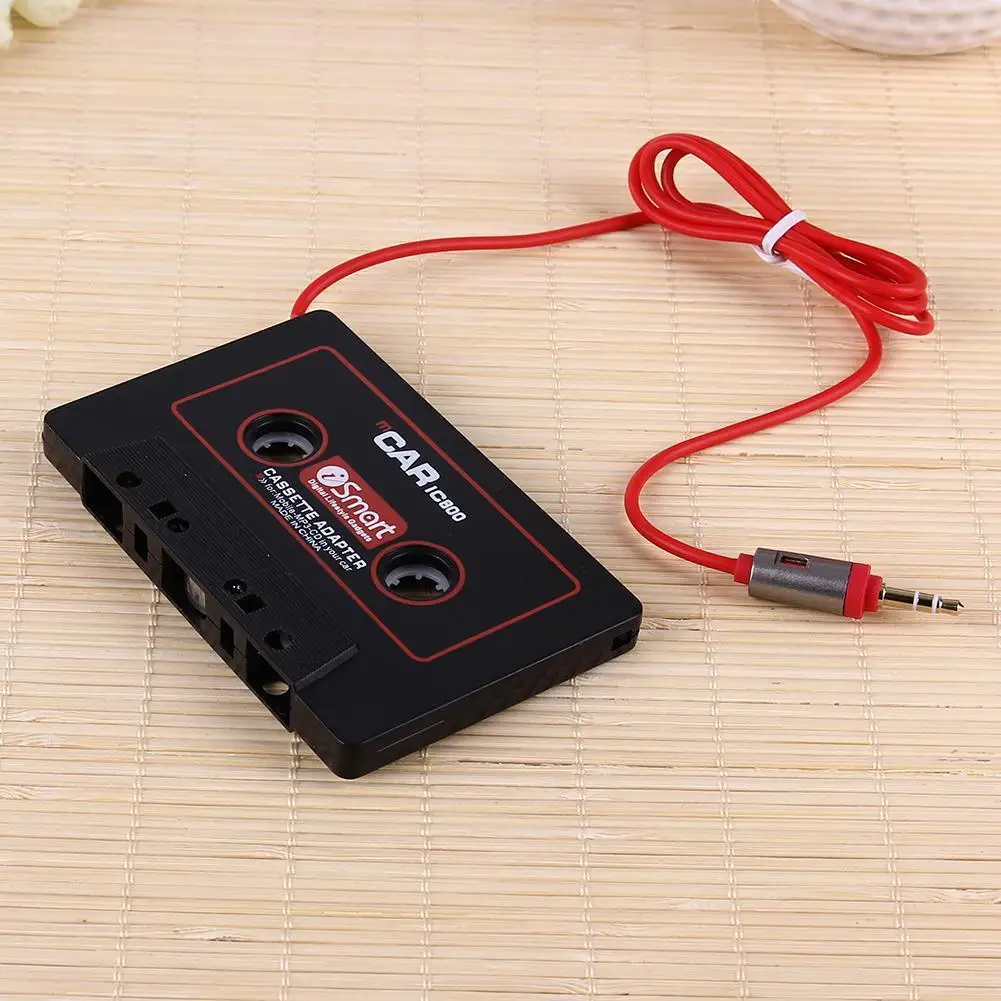 Convertidor de Audio de Cassette para coche, enchufe Jack de 3,5mm, adaptador de cinta de Cassette estéreo para coche, reproductor de cinta de Cable de Audio para iPhone, Cable auxiliar MP3