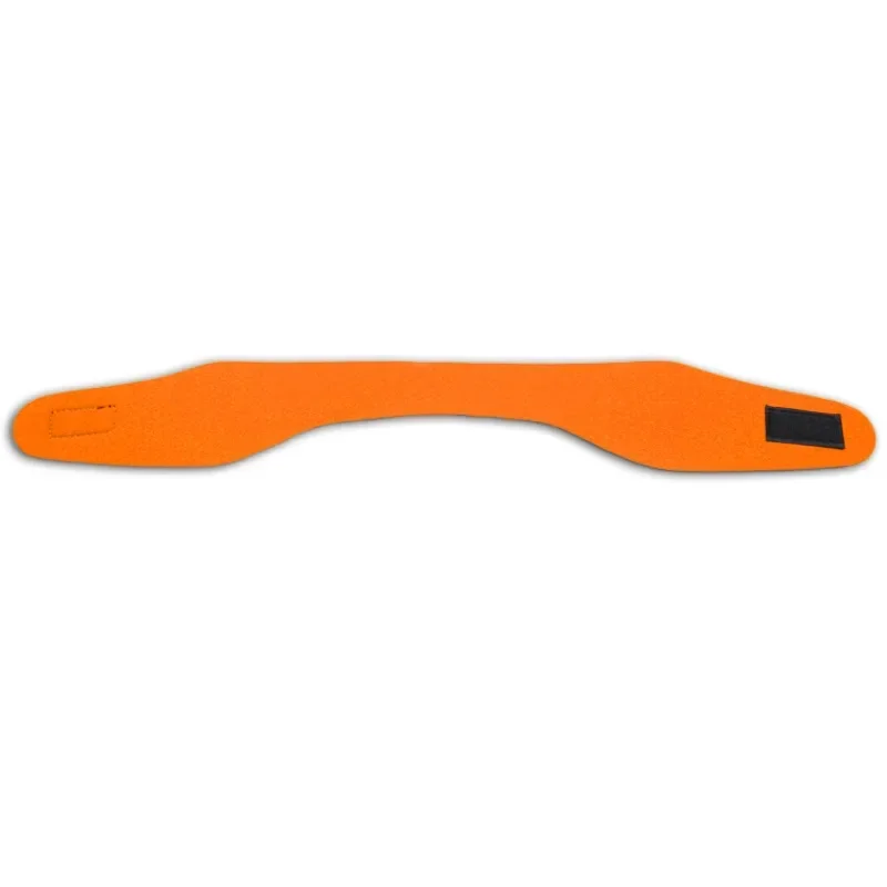 Bandeau de protection des oreilles étanche pour enfants et adultes, bande de sauna de natation, bande de cheveux de plongée, sports nautiques, accessoires de piscine: Orange / XS