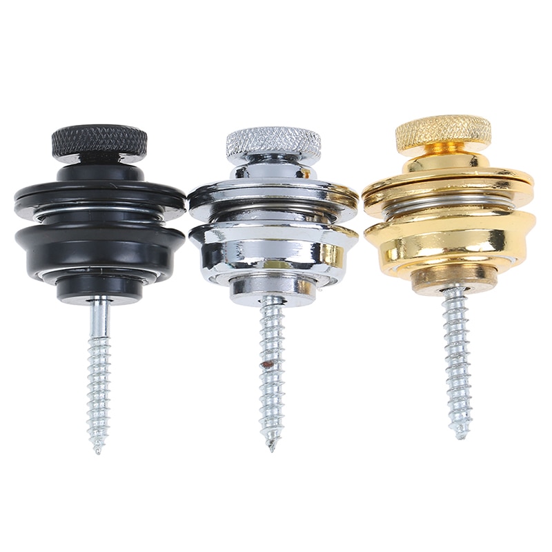 guitar strap lock button acoustic electric guitar bass guitar accessories 1pc