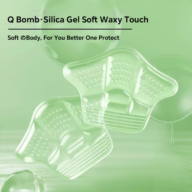 Almofadas de inserção do antepé para mulheres sapato antiderrapante silicone alívio da dor no pé para sandálias de salto alto palmilhas de sapato de gel