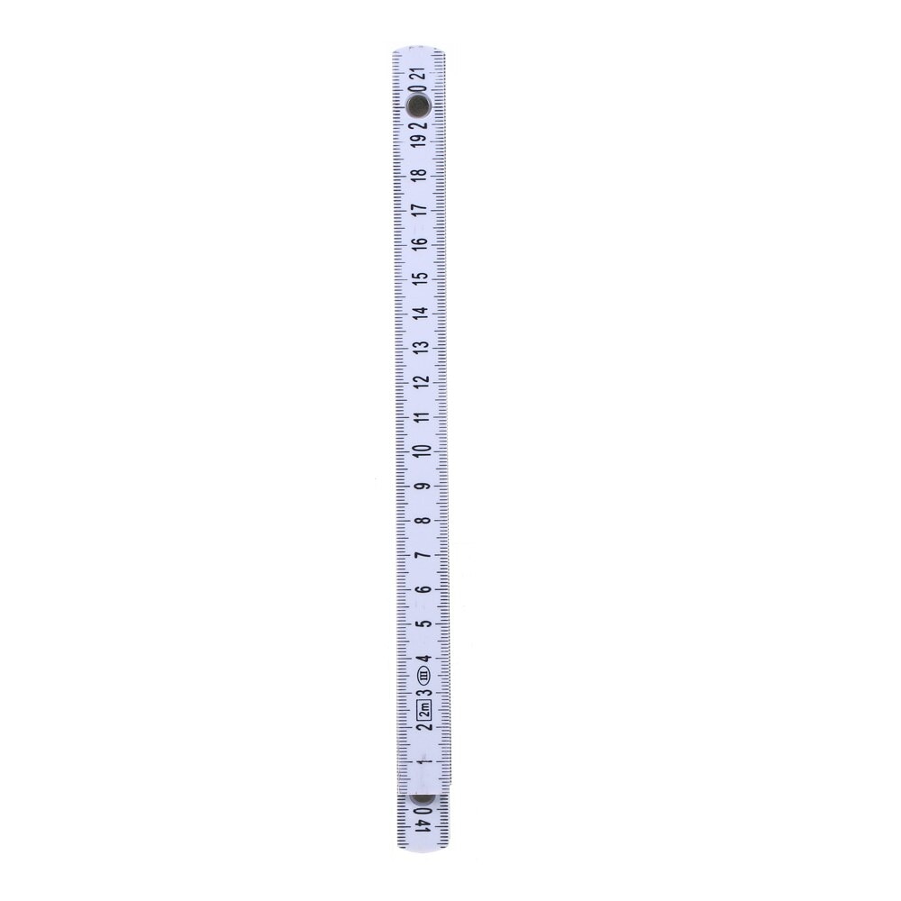 2M Folding Ruler Slide Ten-Parts Fold Up Rulers Versatile Inside Reading Carpenter Education Meter Lightweight Measuring Tool