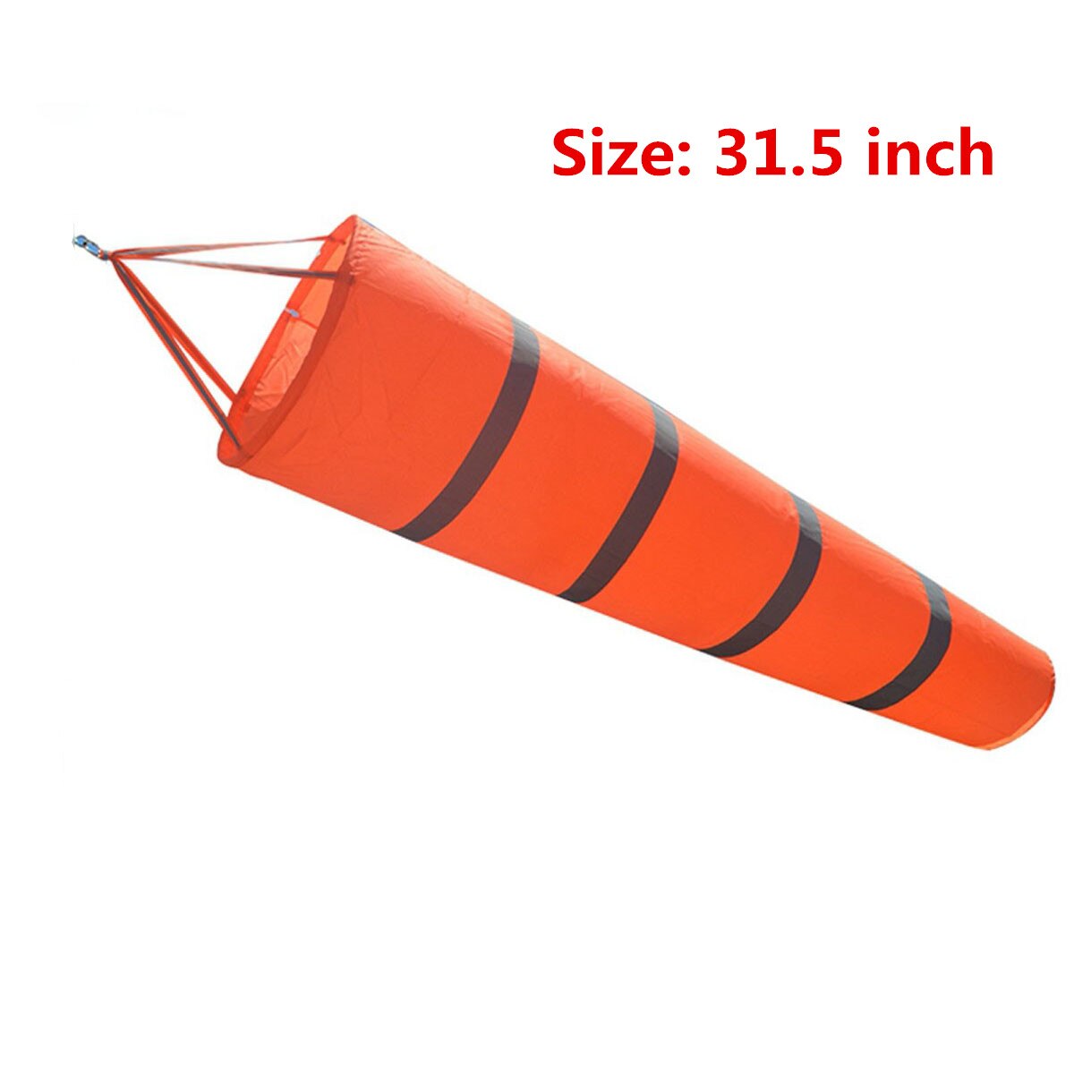 80 cm Outdoor Luchtvaart Windzak Rip-stop Wind Meting Sok Tas Reflecterende Riem Wind Monitoring Speelgoed voor Meteorologie