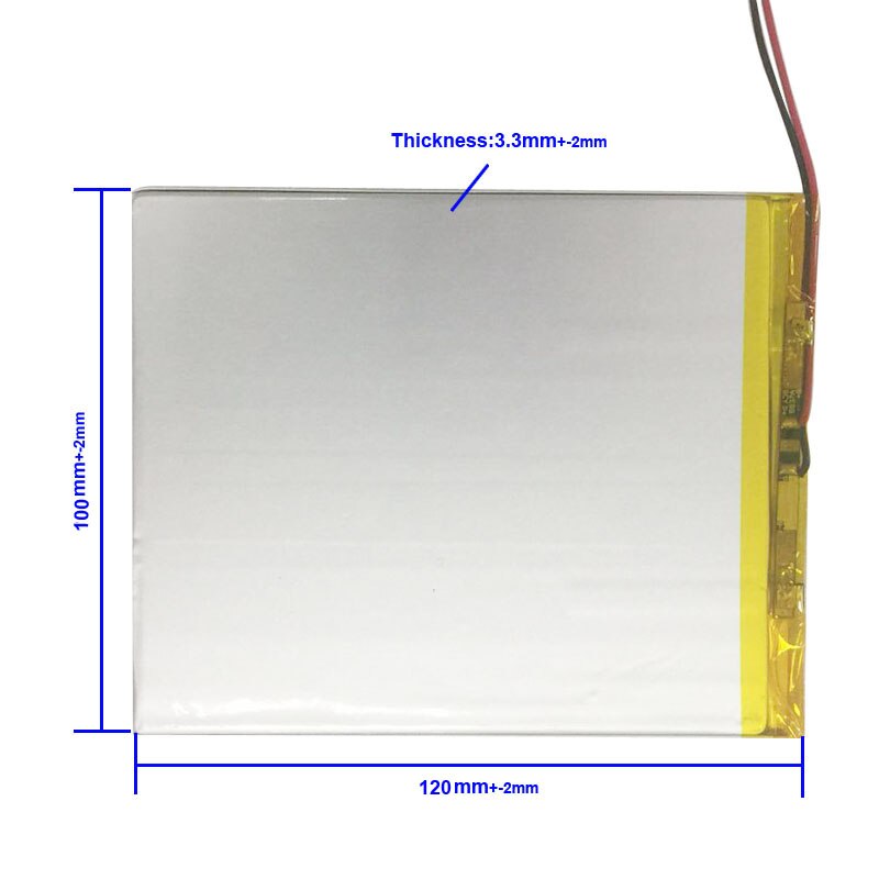 Batterie au lithium polymère 3.7V, alimentation mobile 3098125 6000MAH, tablette, cellule Li-ion Rechargeable 3298125p 3598125 3398125