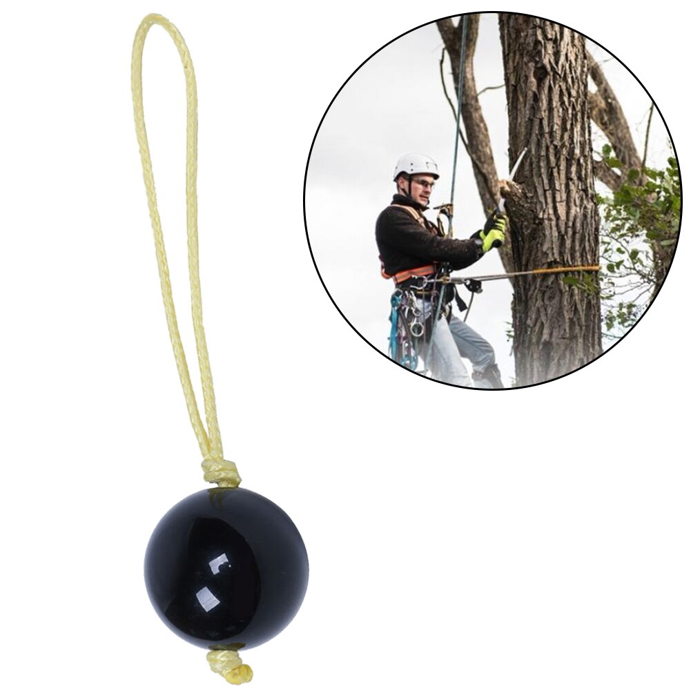 2Pcs Tree Climbing Arborist Retriever Balls Rope Guide Ring Friction Saver Tools