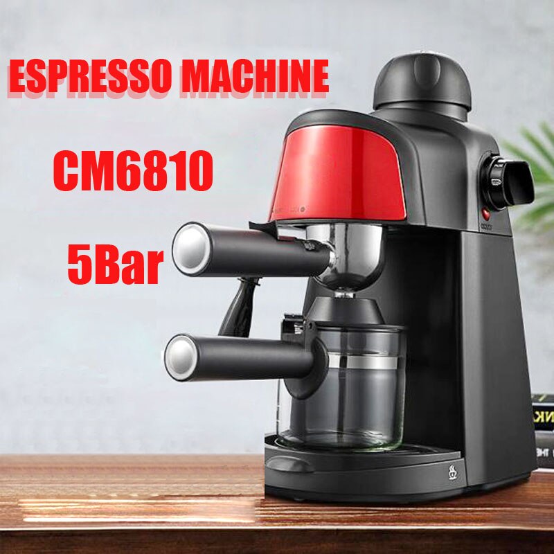 Semi-Automatic Italian American Coffee Machine Pressure Household PE3800 Commercial Pressure Steam Coffee Machines 220v 800w 1pc