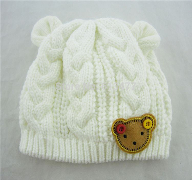 Inverno Manter aquecido malha chapéus para o menino/menina/kits de chapéus, lenços, bug/abelha infantes tampas beanine para chilld 2 pçs/lote MC02