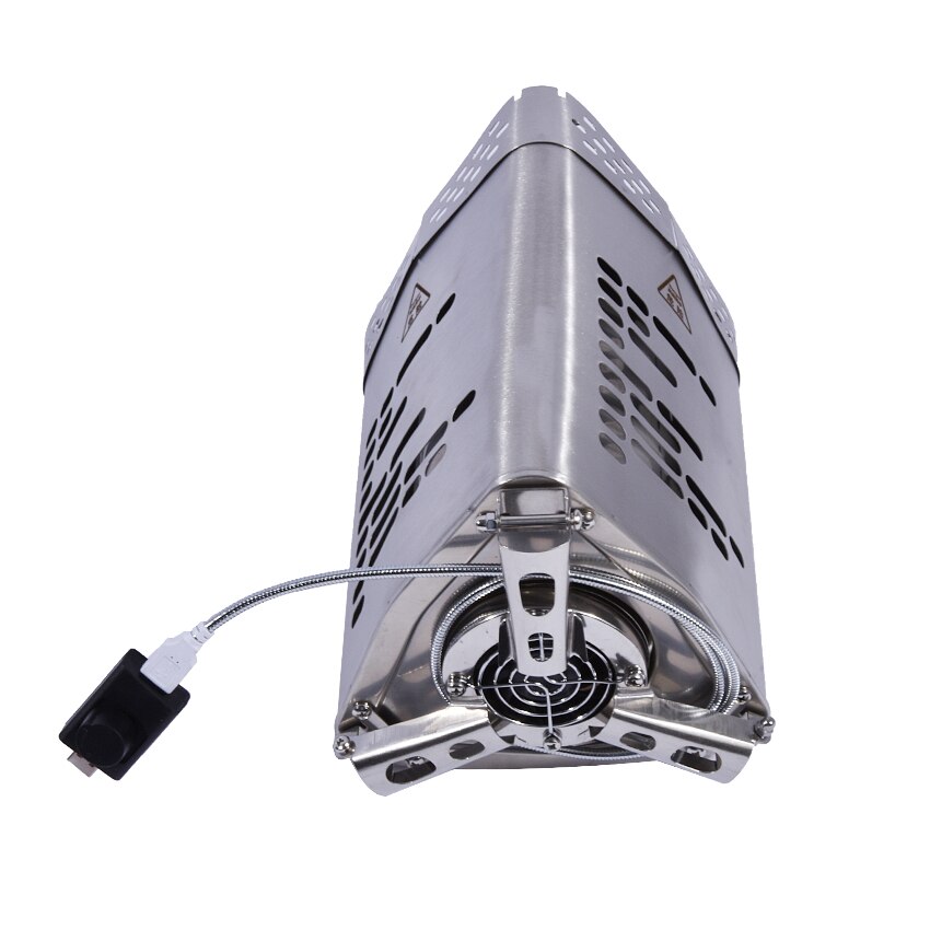 1.5L Camping Folding Wood Stove Charcoal Burner Blower Stove Outdoor Firewood Stove BBQ Furnace FMS-1301001