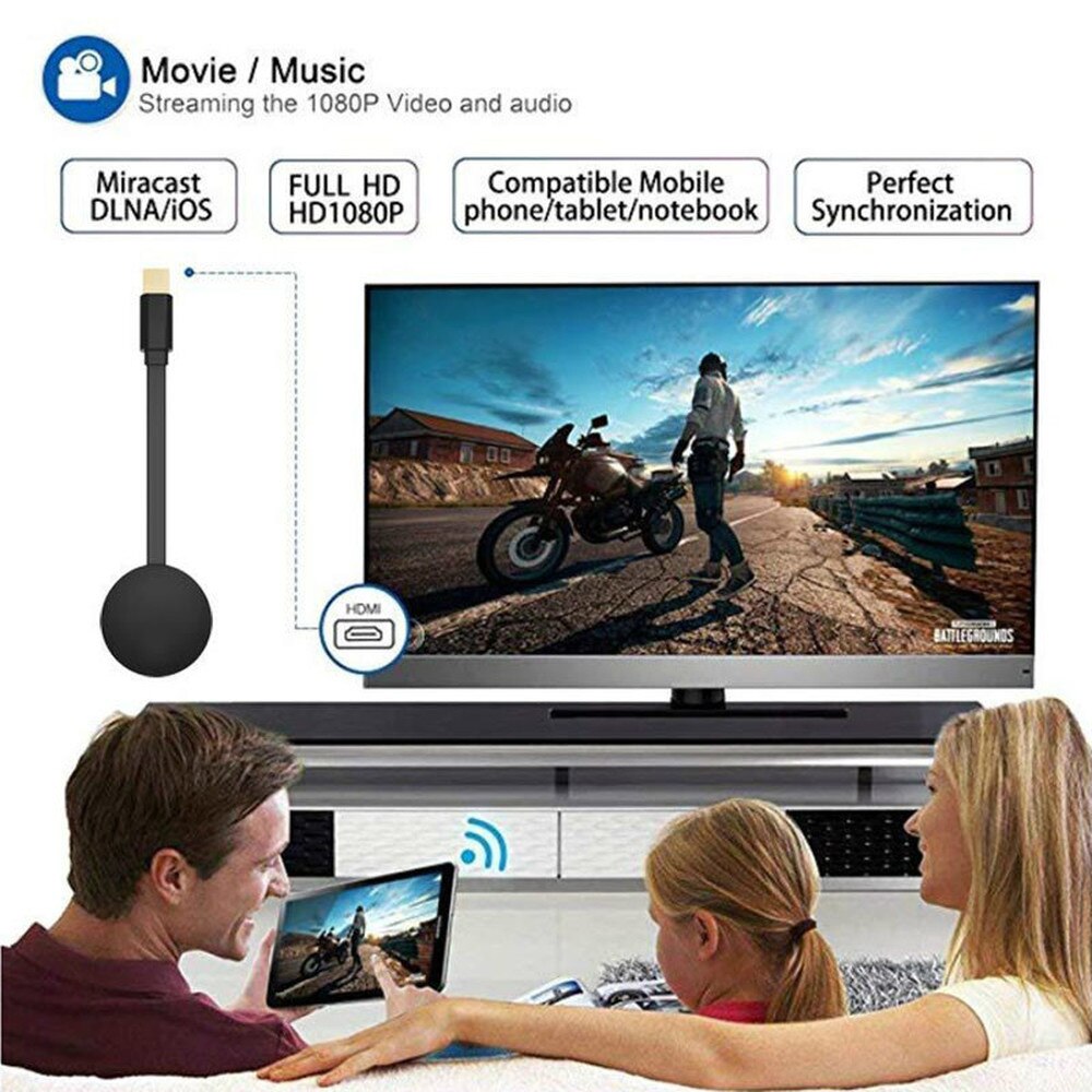 4K Digital Media HD HDR Video Streamer Player HDTV WiFi HDMI-compatible For Cast Ultra