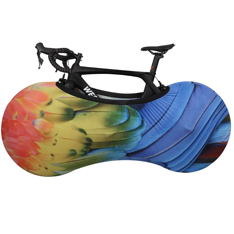 Universal støvtæt mountainbike-dæksel indendørs mtb-cykelhjul ridsefast elastisk beskyttelse gear opbevaringspose adgang: B