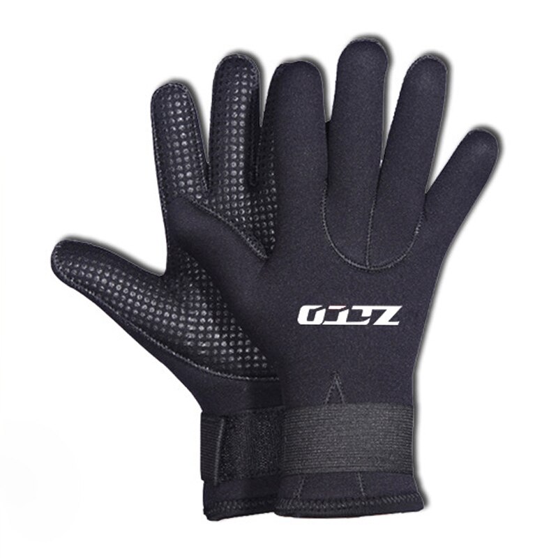 3mm simdykarhandskar, halkfria, slitstarka fiskedykarhandskar, varma vinterdykardräktshandskar