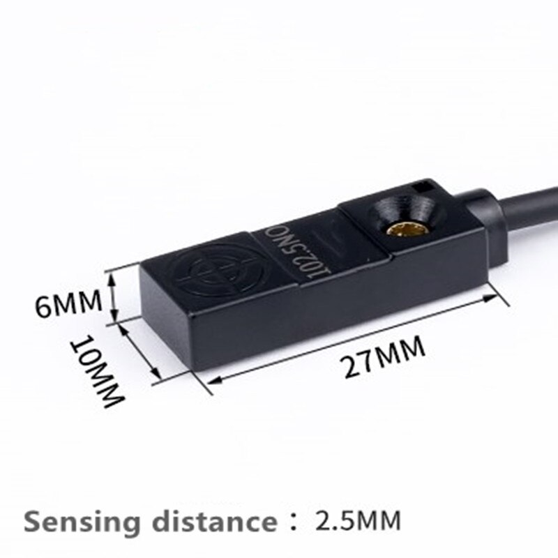 Square proximity switch sensor eye 1004NO 1004NC inductive metal sensor limit switch 102.5NO 102.5NC 102.5PO 102.5PC NPN PNP