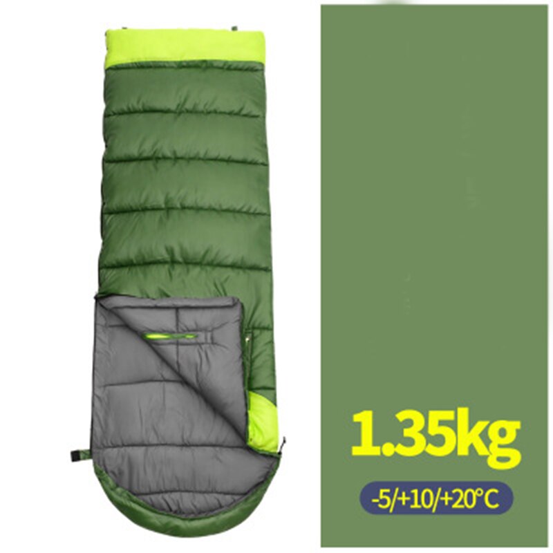 Water-resistant Travel Zipper Sleeping Bag Outdoor Windproof Couple Envelope Backpacking Camping Bag for Outdoor Traveling Hikin: C