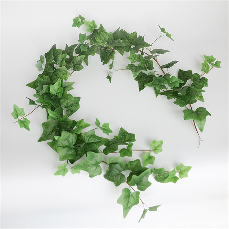 1pcs Artificial Eucalyptus Leaves Garland with Willow Vines Twigs Leaves for Wedding Party Table Runner Greenery Garland Indoor