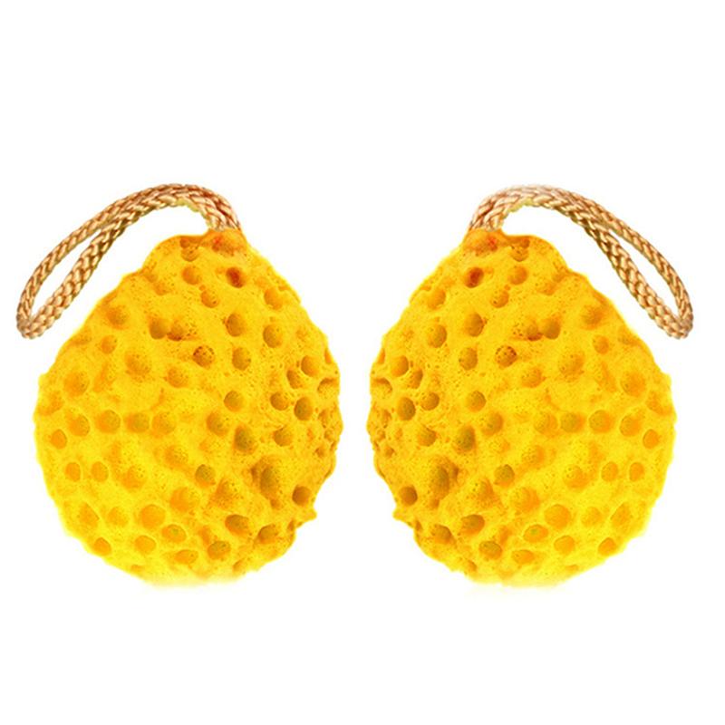 3Pcs Douche Bal Body Reiniging Spons Zacht Opknoping Touw Duurzaam Honingraat Vormige 3Pcs Bad Spons Bad Bal douche Ballen