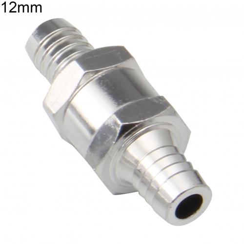 Alumiiniseos polttoaineen takaiskuventtiili yksisuuntainen takaiskuventtiili bensiini diesel ilmakaasu neste yksisuuntainen vastapaineen takaiskuventtiili 6/8/10mm: 12mm