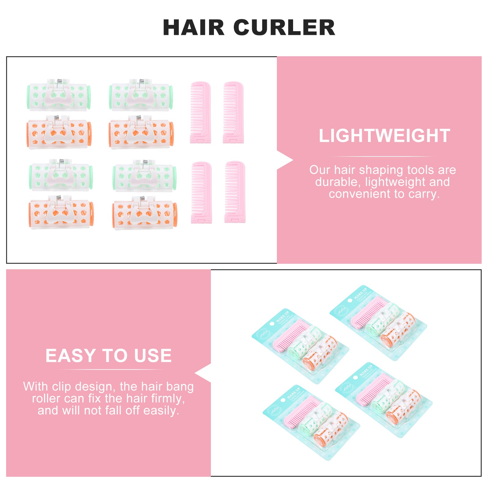 1Set Multifunctional Hair Curlers Sleeping Hair Clips Female Hairstyle Supplies