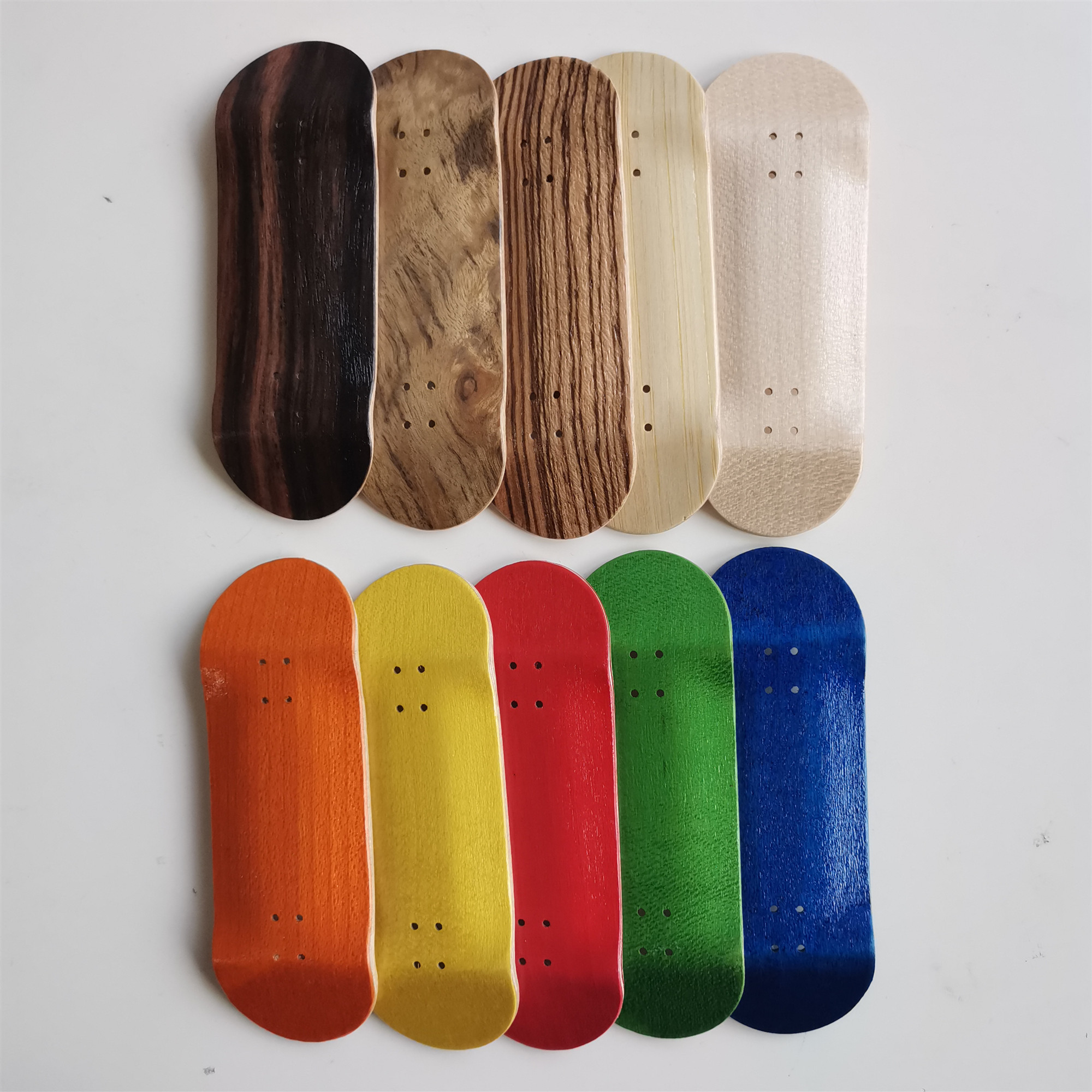 34mm Complete Fingerboard Handmade Deck Single Axle Truck CNC Bearing Wheels