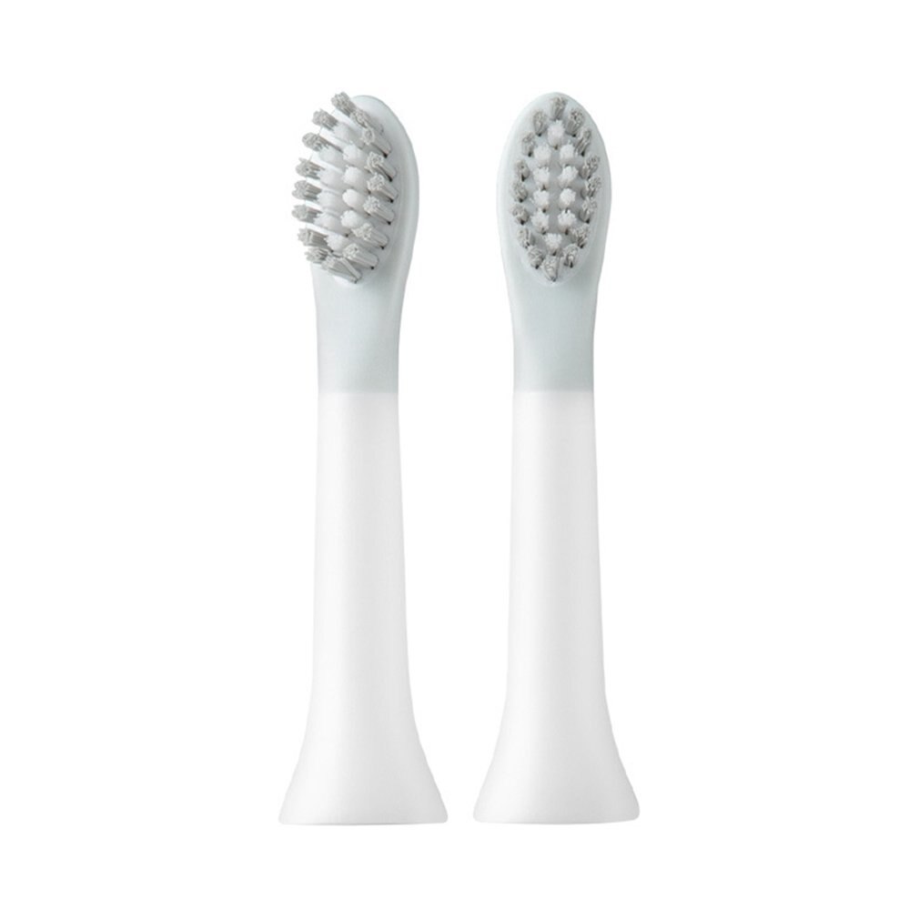 2Pcs Opzetborstels Voor Oral Elektrische Tandenborstel Advance Power Zachte Haren Opzetborstels Voor Diepe Reiniging