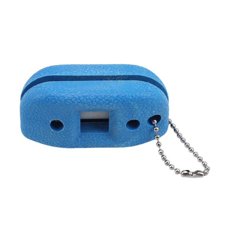 Afilador Universal ajustable de piedra arenisca blanca para Hockey sobre hielo, afilador de zapatos portátil de doble cara, accesorios para zapatos: Azul