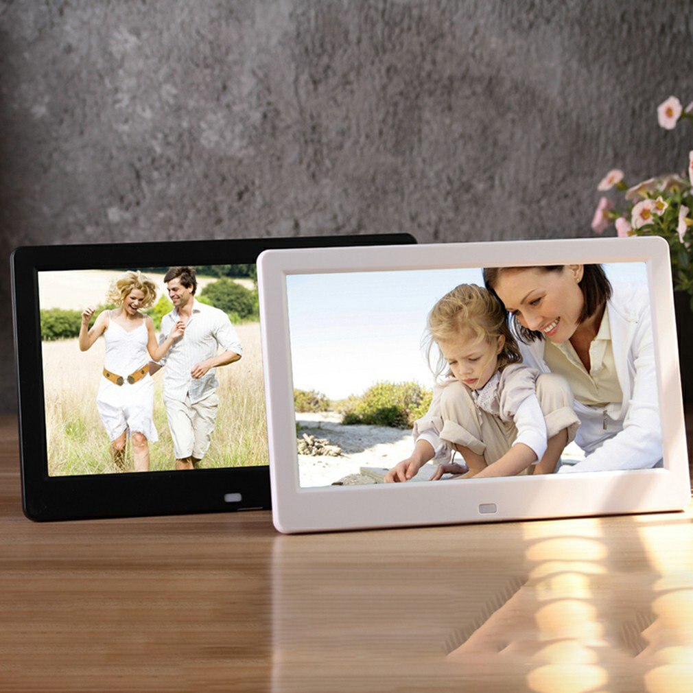 10 Inches Digital Photo Frame Multi-function Player Automatically Reflect Alarm Clock Clear Picture Frame