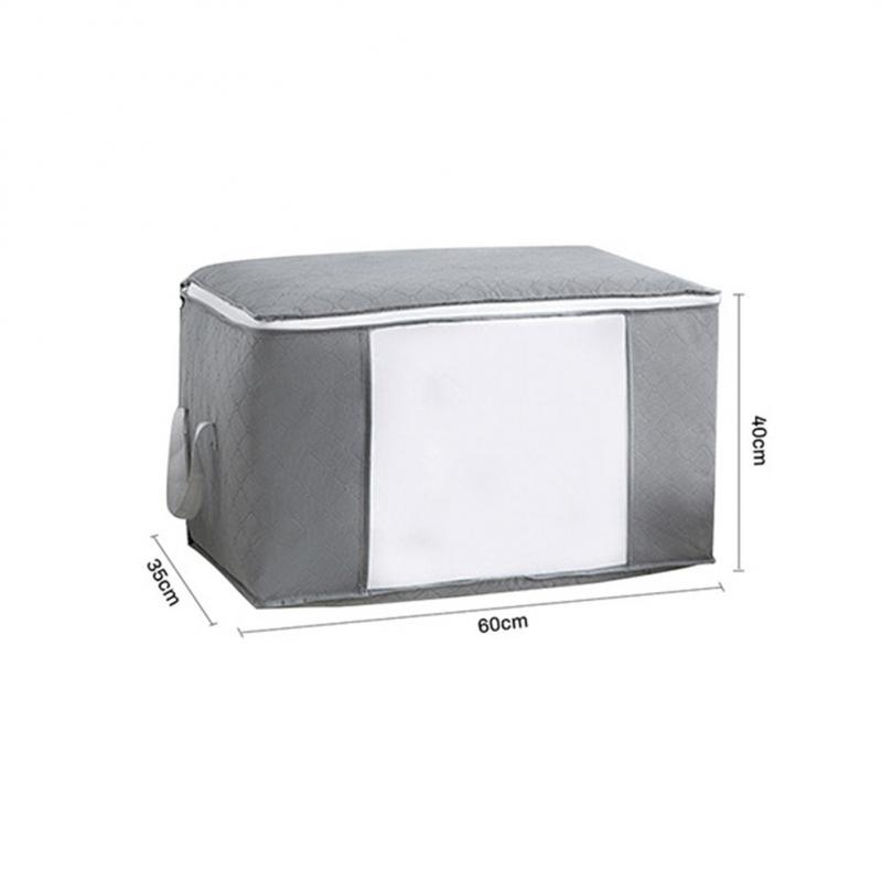 Quilt Opbergtas Opvouwbare Draagbare Kleding Opslag Koffer Non-woven Thuis Opbergdoos Quilt Tas Stofdicht Afwerking tas: 11