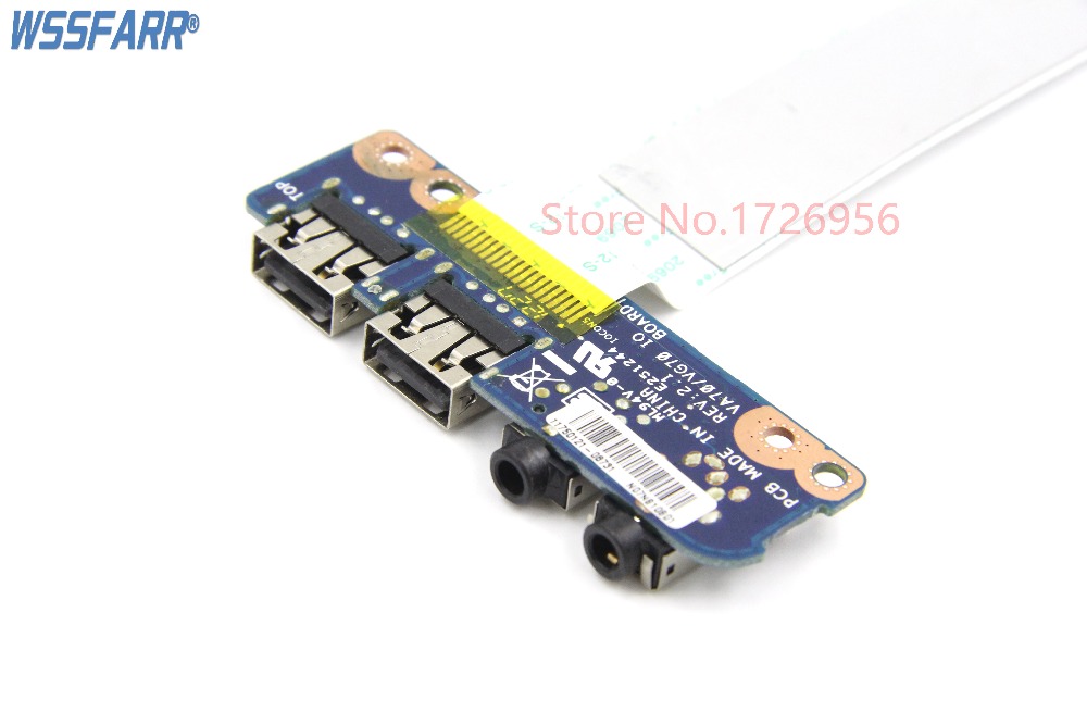 Voor Acer Aspire V3-772G Audio Jack Usb-poort Board W Kabel 55.M8SN5.001 69N0AUB10B01