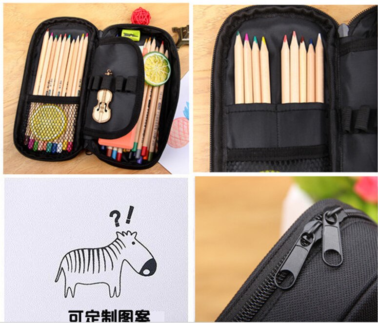 Rock Singer David Bowie Boys Girls Pencil Bag Students Multifunction Pencil Case School Supplies Sotrage Bags Kids Wallet