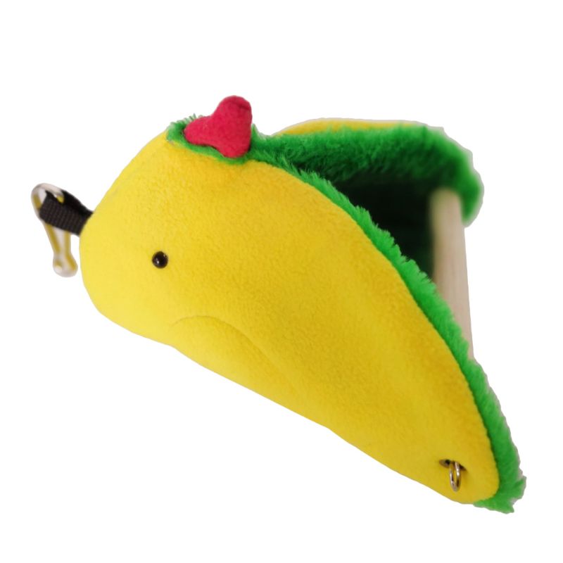Vogel Papegaai Nest Zachte Pluche Vogel Hangmat Pet Driehoek Warme Opknoping Bed Kooi Cave Hut Tent Voor Vogels Kleine Dieren c42