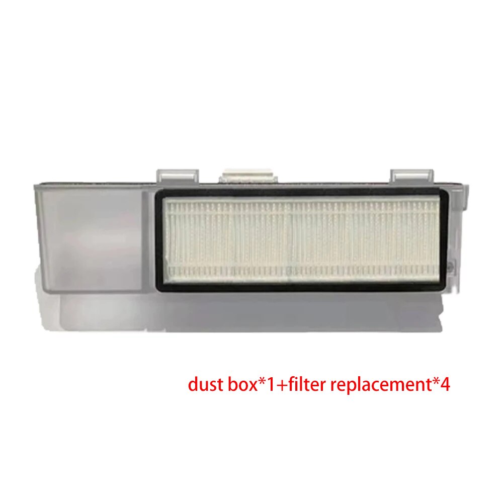 2 in 1 vanntank støvboks deler for xiaomi mijia  g1 mjstg 1 mi robot støvsuger mopp viktig støvsuger erstatning tilbehør: Sett 2