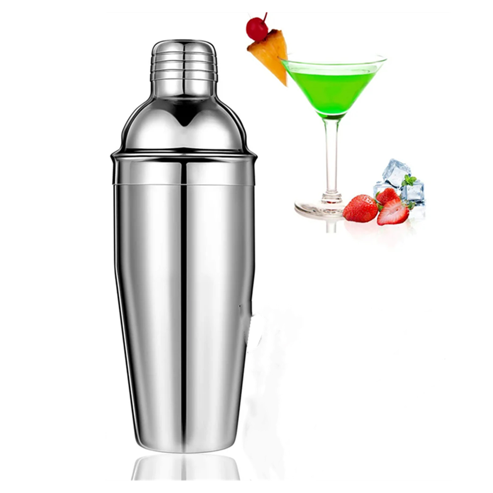 Bartender Cup Cocktail Shaker Bar Set Cocktail Tool for Drink Mixing Bar Tools Martini Shaker Liquor Pourer Muddler Spoon Jigger: Default Title